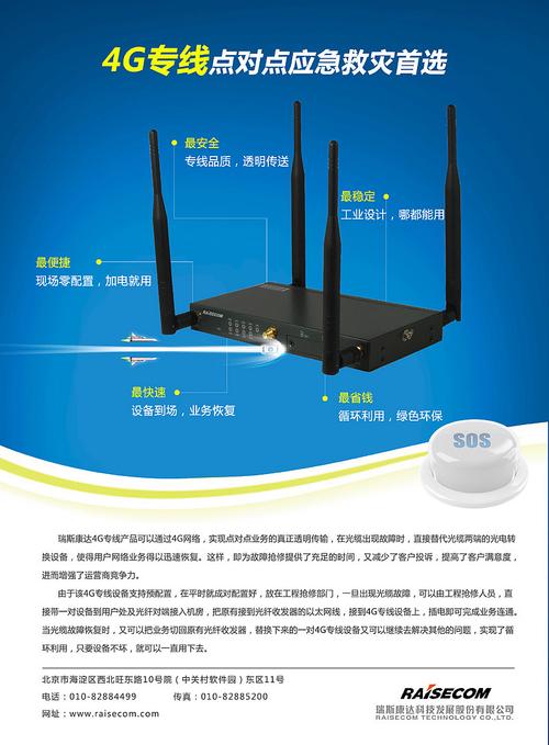 工业4g专线产品广告